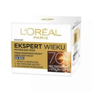 L'OREAL AGE EXPERT 70+Nourishing Night Cream, 50ml