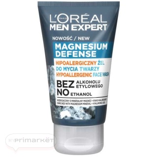 L'Oreal Men Expert Magnesium Defense face wash gel