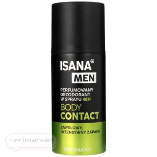 ISANA Men Body Contact Perfumed Deodorant Spray