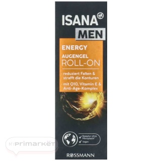 ISANA MEN Energy Roll-On Eye Gel