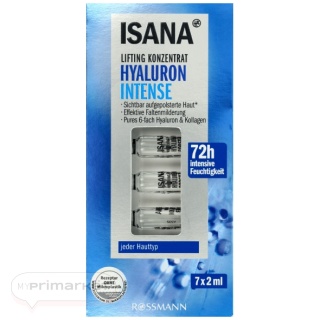 ISANA Hyaluronic Intense lifting concentrate, ampoules