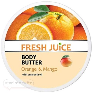 Fresh Juice Body Butter, Orange and Mango