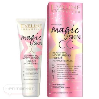 EVELINE Magic Skin CC Moisturizing cream for redness