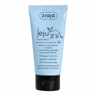 ZIAJA JEJU White moisturizing and protective face mousse