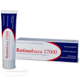 Retinobaza 17000 Pharmaceutical cream with vitamin A