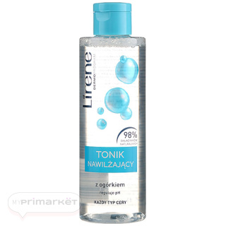 LIRENE Moisturizing tonic with cucumber and aloe