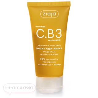 ZIAJA Vitamin C.B3 night cream-mask