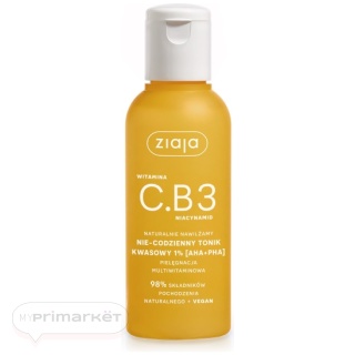 ZIAJA C.B3 non-daily acid tonic 1% [aha+pha] (120 ml)