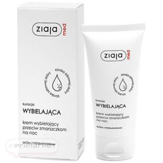 ZIAJA MED Brightening Treatment anti-wrinkle Night cream