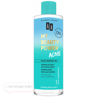 AA MY BEAUTY POWER ACNE Normalizing micellar water 200 ml