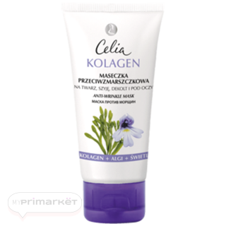 CELIA Collagen Anti-wrinkle Mask with ALGAE AND SKYLIGHT- 60 ml