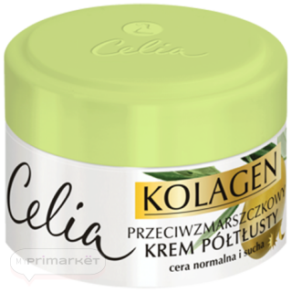 CELIA Collagen Anti Wrinkle semi-fat cream with Olive - 50 ml