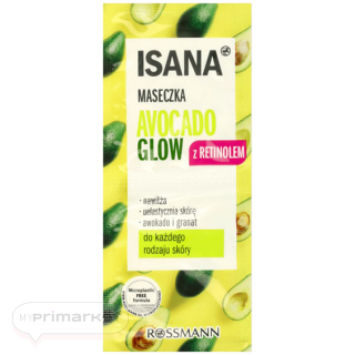 ISANA Avocado Glow Retinol mask for all skin types